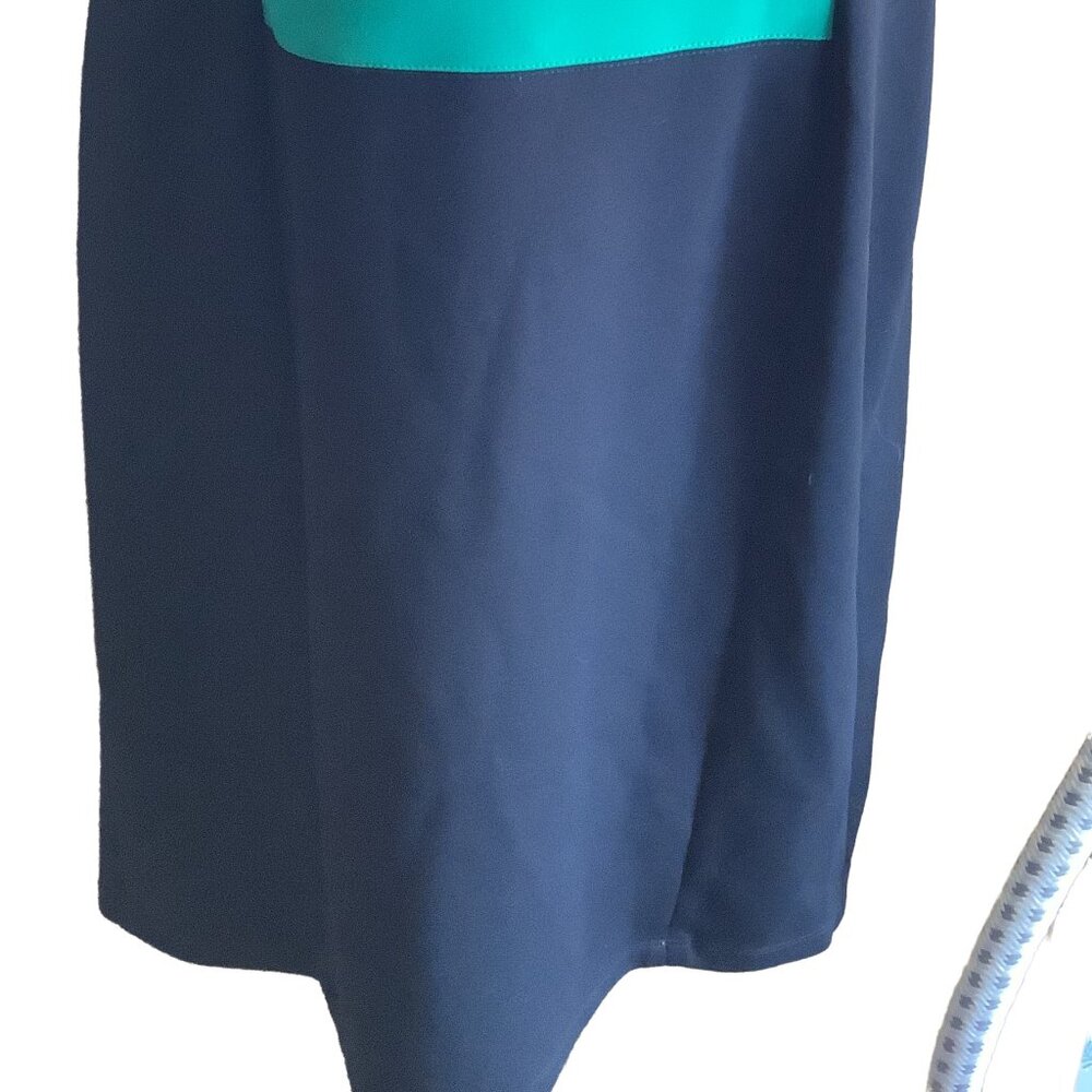 EUC Maggie London Color Block Dress Size: 10 - Picture 3 of 8